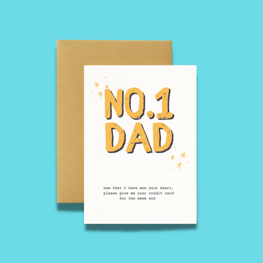 GenMo No. 1 Dad Card